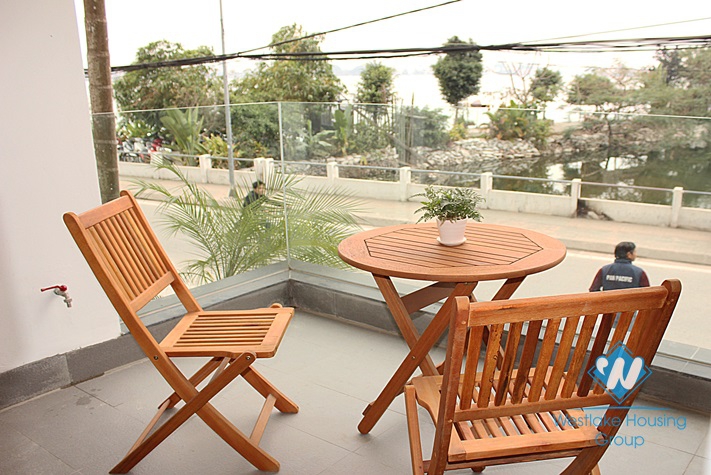 High quality apartment on lake side for lease in Tay Ho district, Hanoi